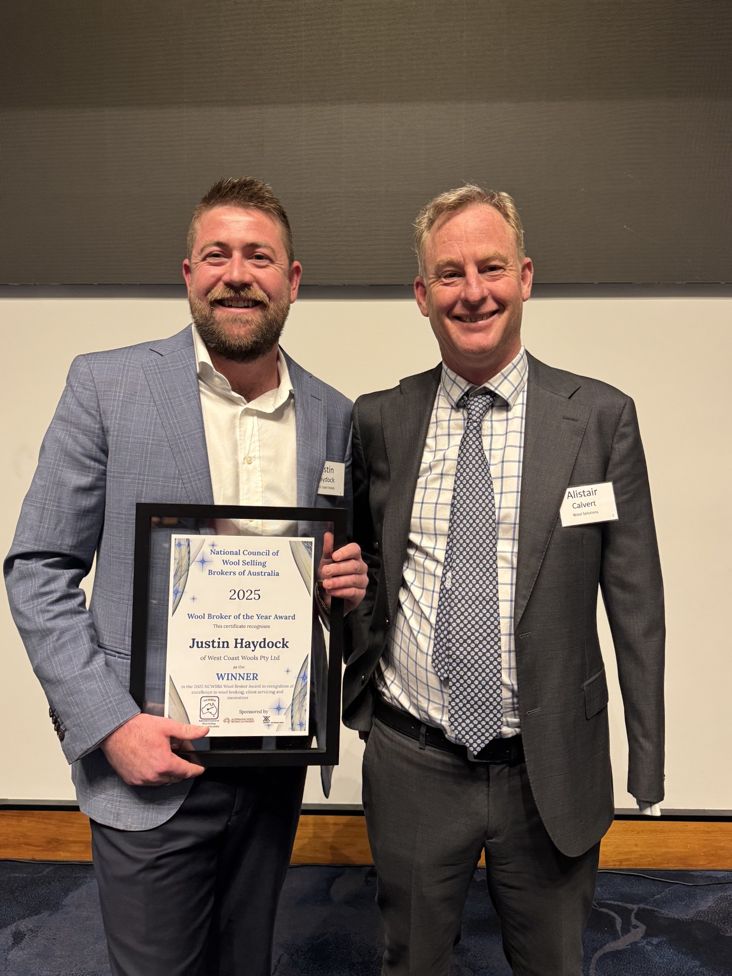 Justin Haydock & Alistair Calvert